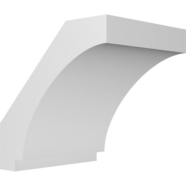 Ekena Millwork 3 1/2-in. W x 40-in. D x 40-in. H Imperial Architectural Grade PVC Knee Brace BRCP035X40X40IMP - main